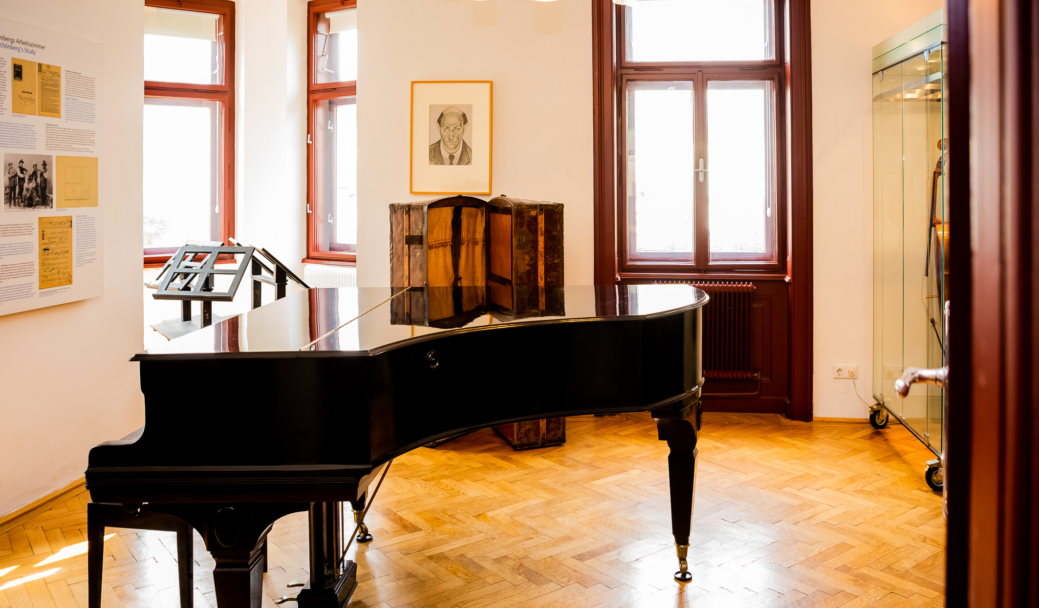 Schönberg-Haus, Ausstellung (© Lalo Jodlbauer)