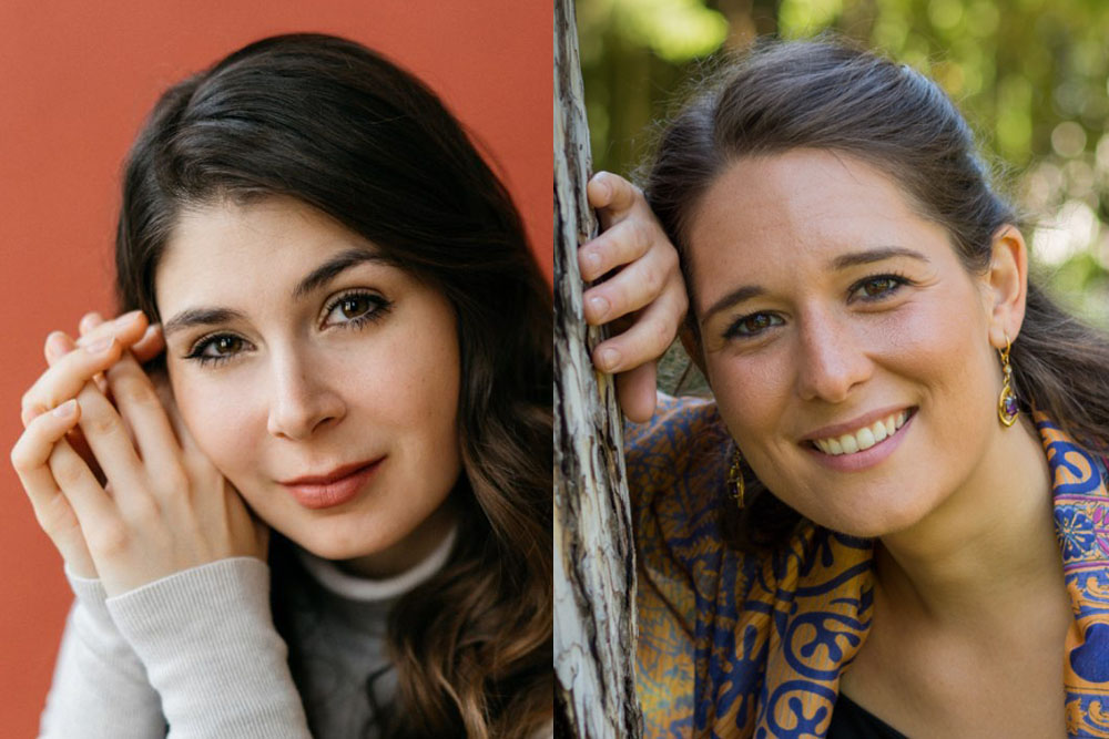 Hannah Fheodoroff © Marie Menz; Michela Sara De Nuccio © Matteo Costa