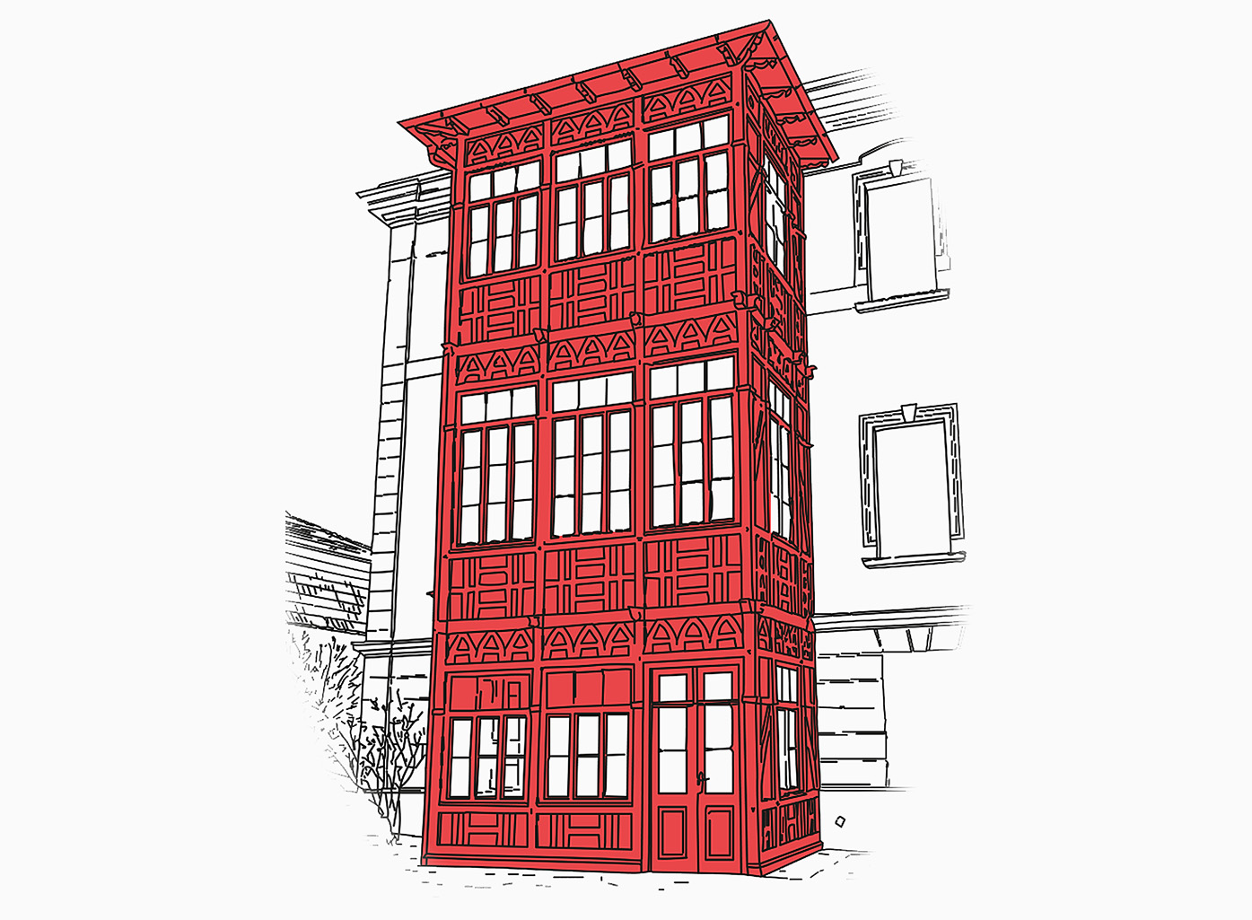 Veranda, Schönberg-Haus Mödling © Arnold Schönberg Center