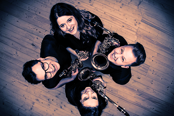 © aureumsaxophone (AUREUM Saxophon Quartett) © aureumsaxophone (AUREUM Saxophon Quartett)