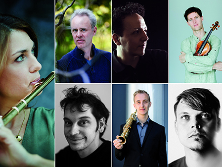 Birgit Ramsl-Gaal (©️ Marcel Billaudet), Lukas Haselböck (©️ Maria Frodl), Jaime Wolfson (©️ Amir Safari), Johannes Dickbauer (© Julia Wesely) Maximilian Oelz (©️ Maria Frodl), Michael Krenn (© Bubu Dujmic), Raphael Meinhart (© Hanna Fasching)