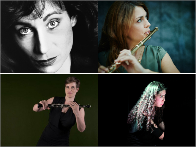 Andrea Eckert (© Gabriela Brandenstein), Birgit Ramsl-Gaal (© Marcel_Billaudet), Theresia Melichar (© Nancy Horowitz), Kaori Nishii (© Doris Kessler) Andrea Eckert (© Gabriela Brandenstein), Birgit Ramsl-Gaal (© Marcel_Billaudet), Theresia Melichar (© Nancy Horowitz), Kaori Nishii (© Doris Kessler)