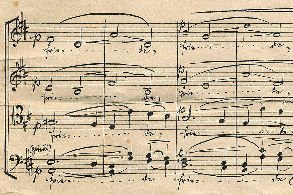 Arnold Schönberg: Friede auf Erden op. 13 | Arnold Schönberg Center, Wien