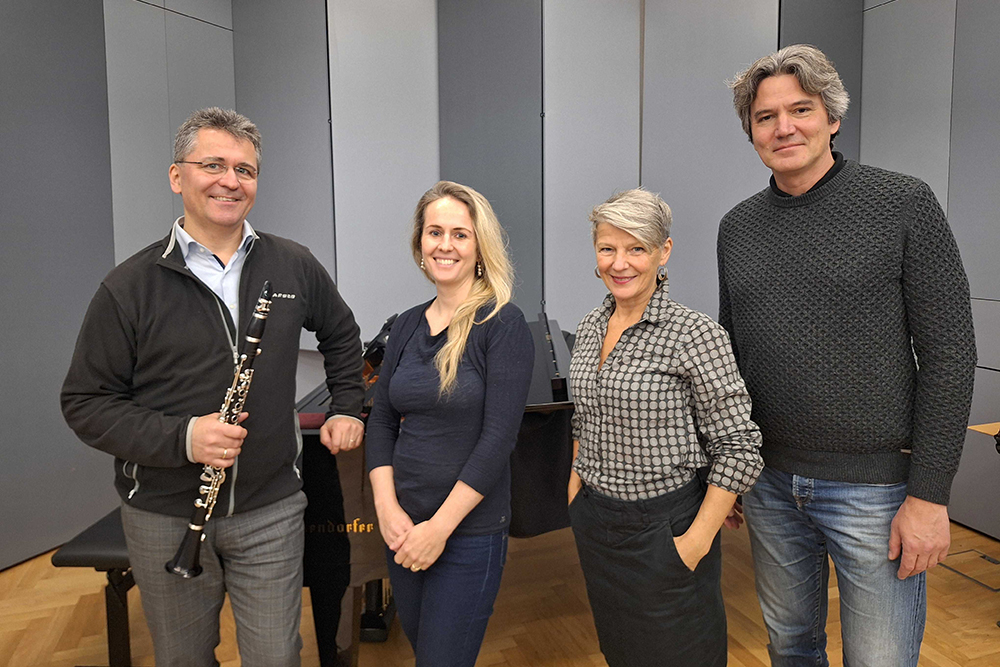 Stefan Neubauer, Clara Sophia Murnig, Cornelia Horak, Günter Haumer © Arnold Schönberg Center, Wien