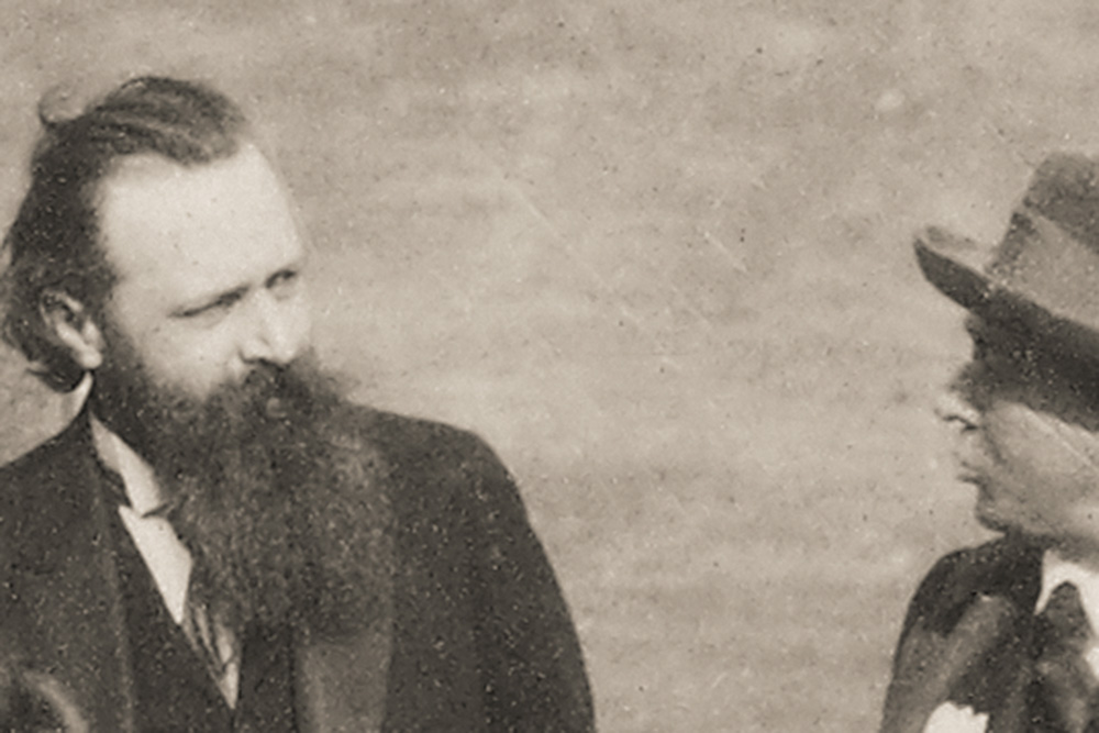 Emil Hertzka, Arnold Schönberg | New York Public Library
